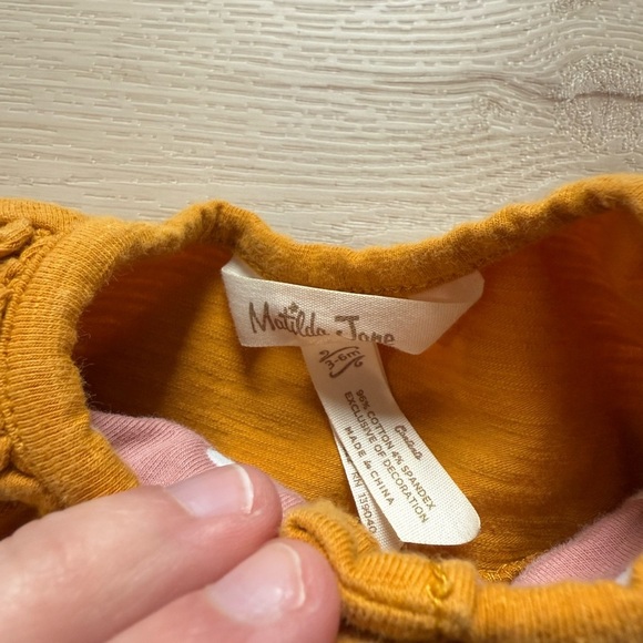 Matilda Jane Shirt size 3/6M - Picture 3 of 4
